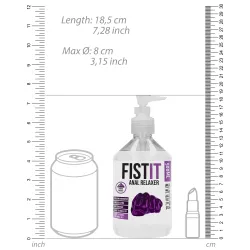Fist It Crème relaxante Anal Relaxer - Bouteille Pompe 500ml